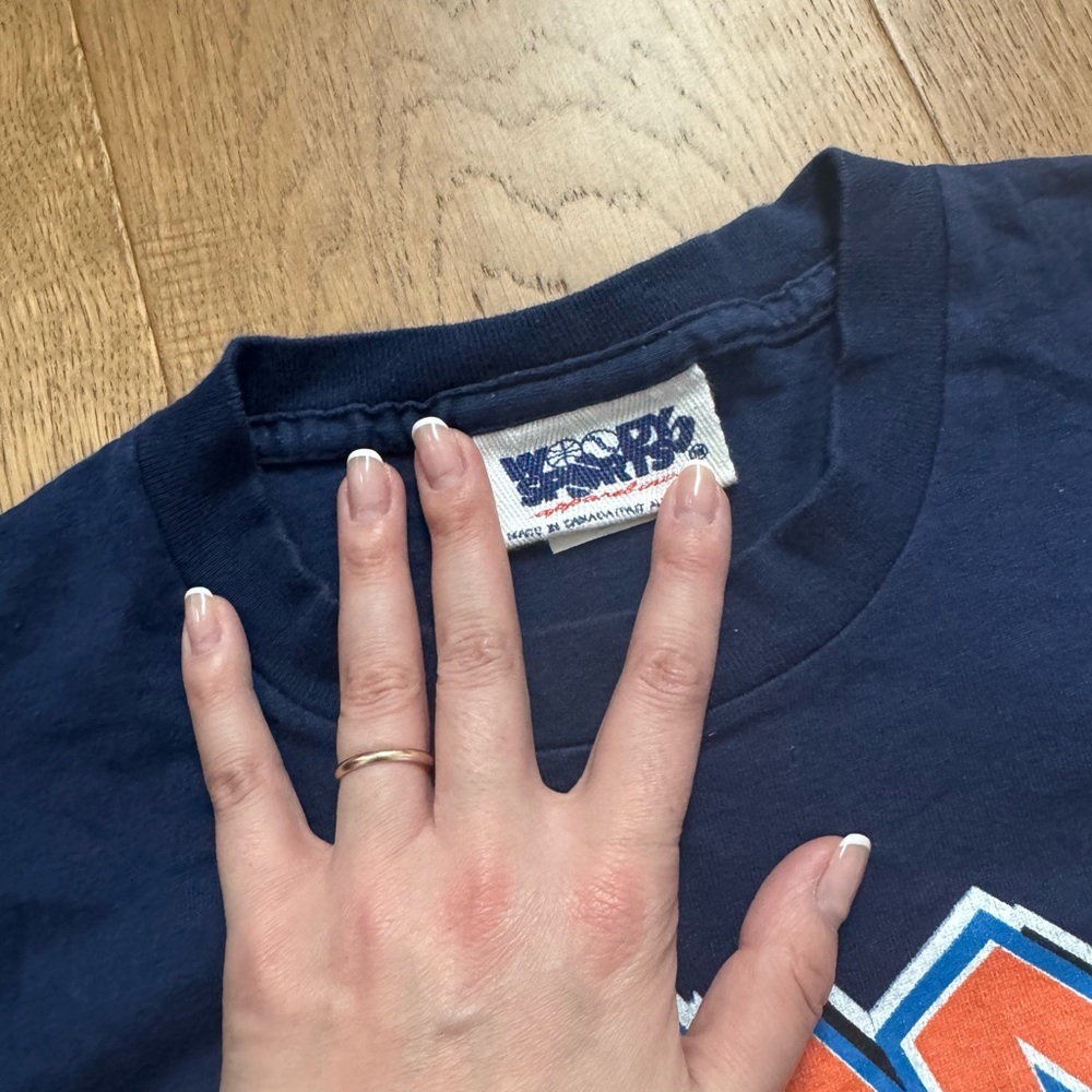 Muppets Toronto Maple Leafs Vintage 1994 T-Shirt - NHL - Size L - Navy Blue - Picture 5 of 7